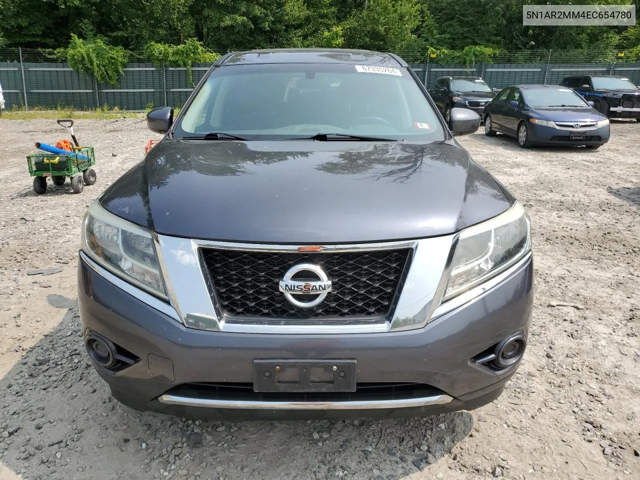 5N1AR2MM4EC654780 2014 Nissan Pathfinder S