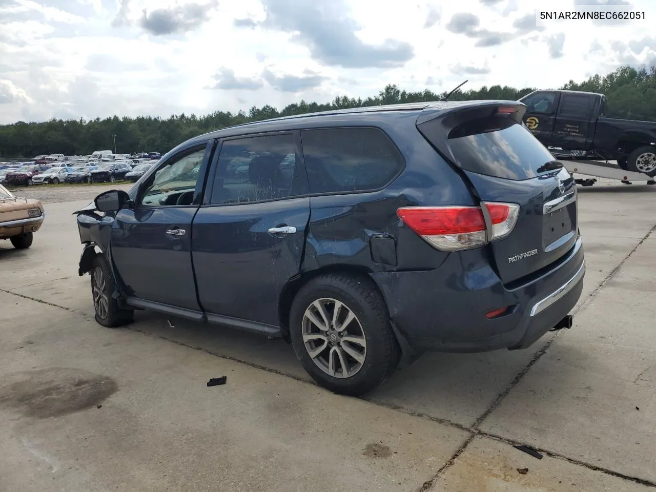 2014 Nissan Pathfinder S VIN: 5N1AR2MN8EC662051 Lot: 67343814