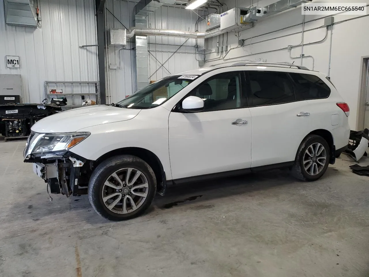 2014 Nissan Pathfinder S VIN: 5N1AR2MM6EC665540 Lot: 67668034