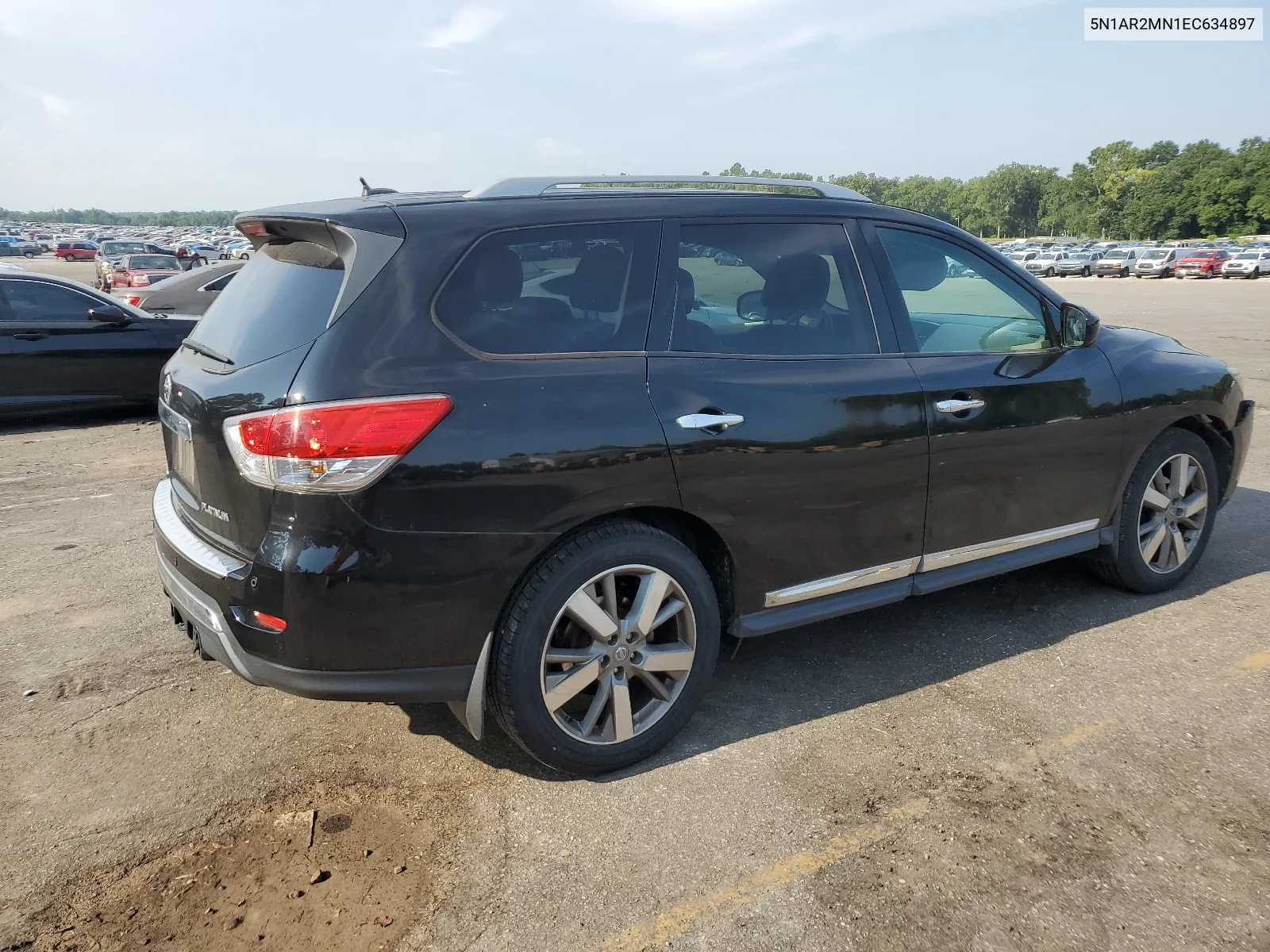 2014 Nissan Pathfinder S VIN: 5N1AR2MN1EC634897 Lot: 67700224