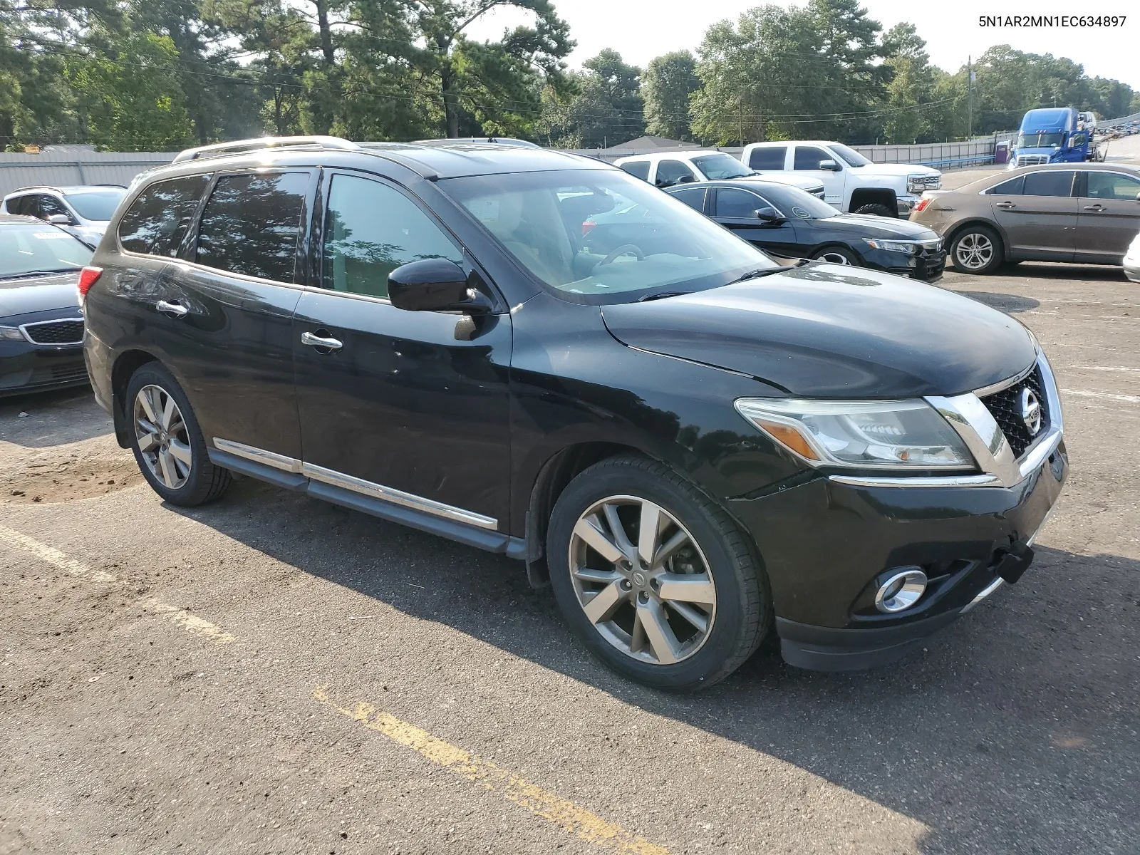 2014 Nissan Pathfinder S VIN: 5N1AR2MN1EC634897 Lot: 67700224