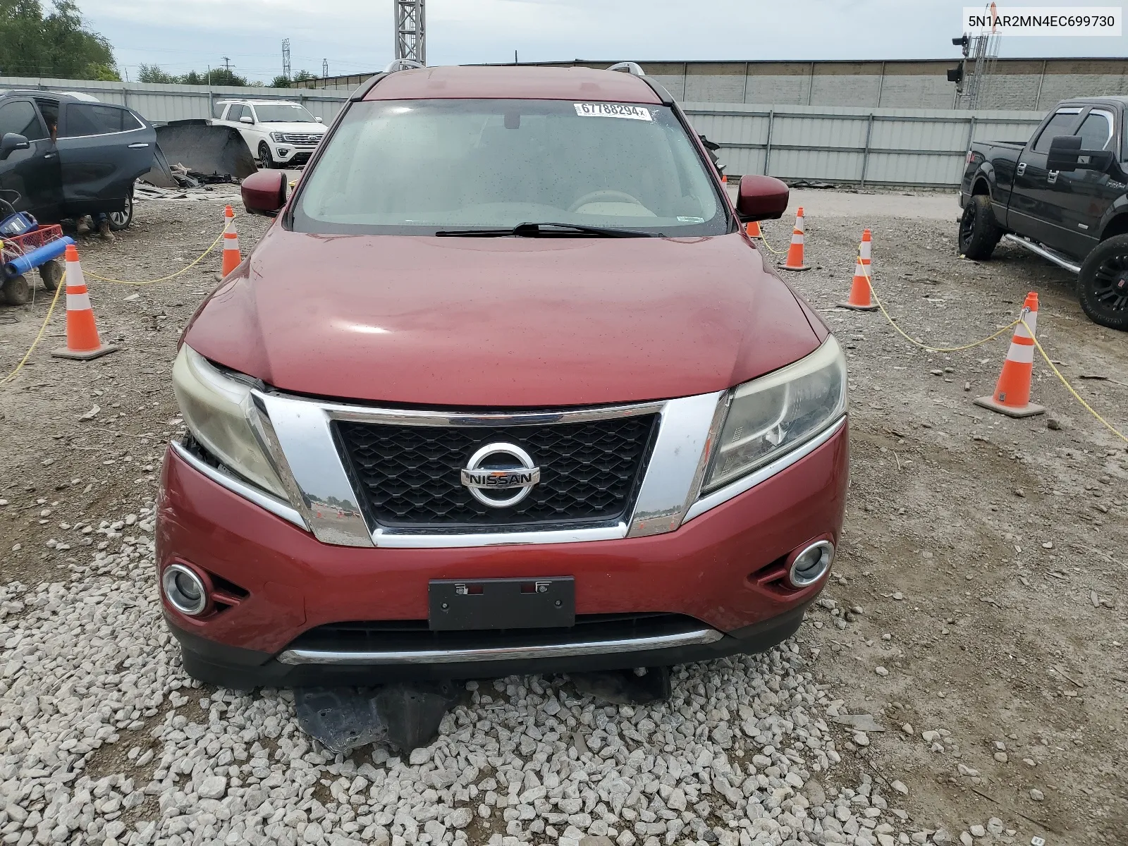 5N1AR2MN4EC699730 2014 Nissan Pathfinder S