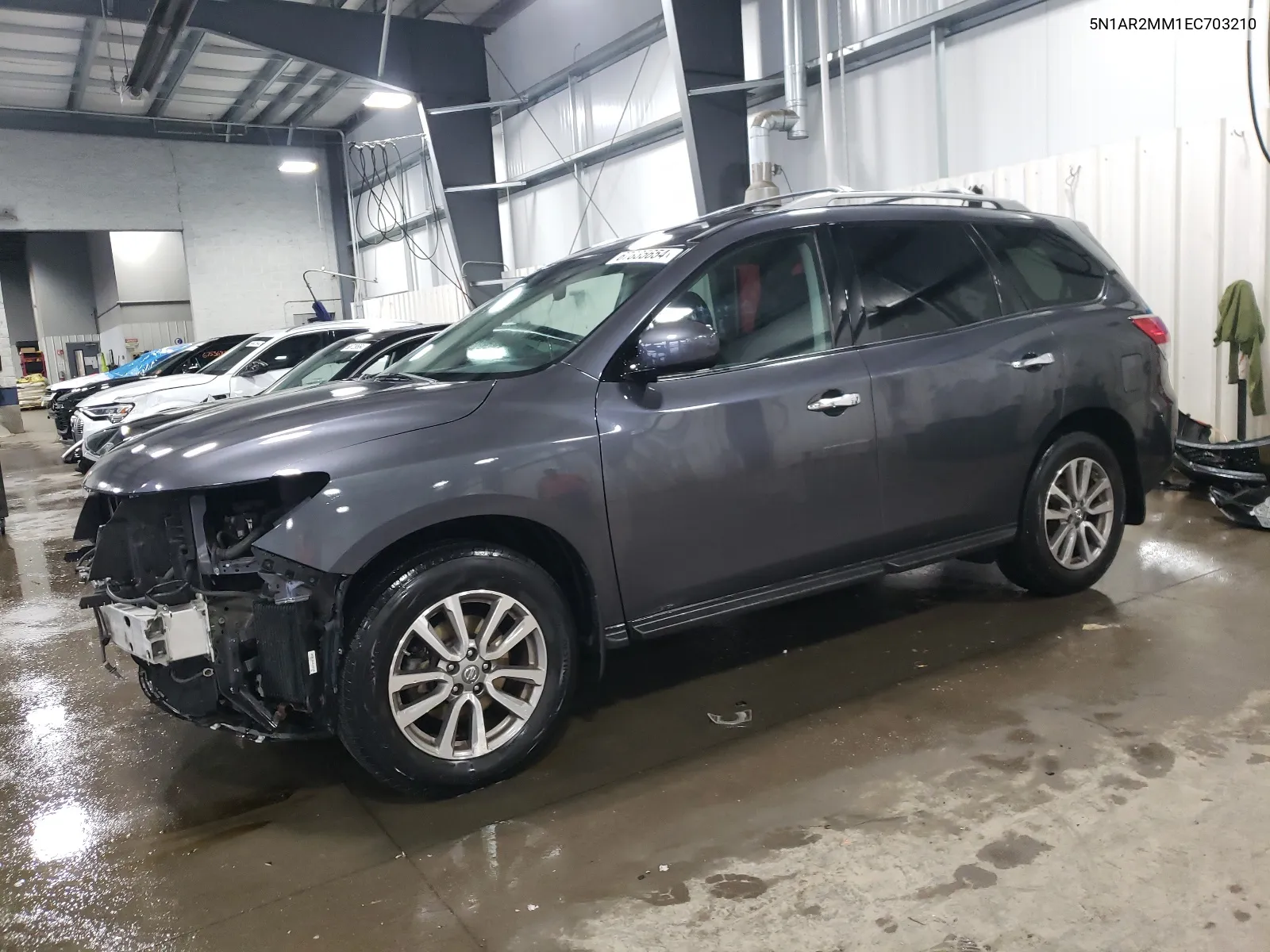 2014 Nissan Pathfinder S VIN: 5N1AR2MM1EC703210 Lot: 67835654