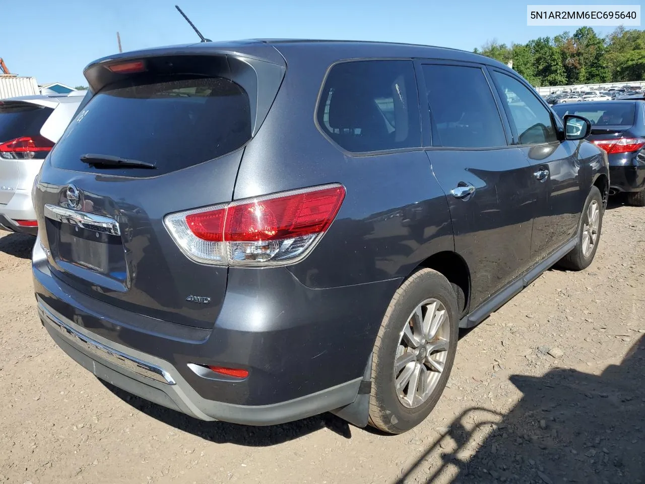 2014 Nissan Pathfinder S VIN: 5N1AR2MM6EC695640 Lot: 67849614