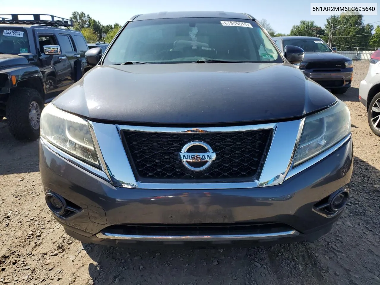 2014 Nissan Pathfinder S VIN: 5N1AR2MM6EC695640 Lot: 67849614