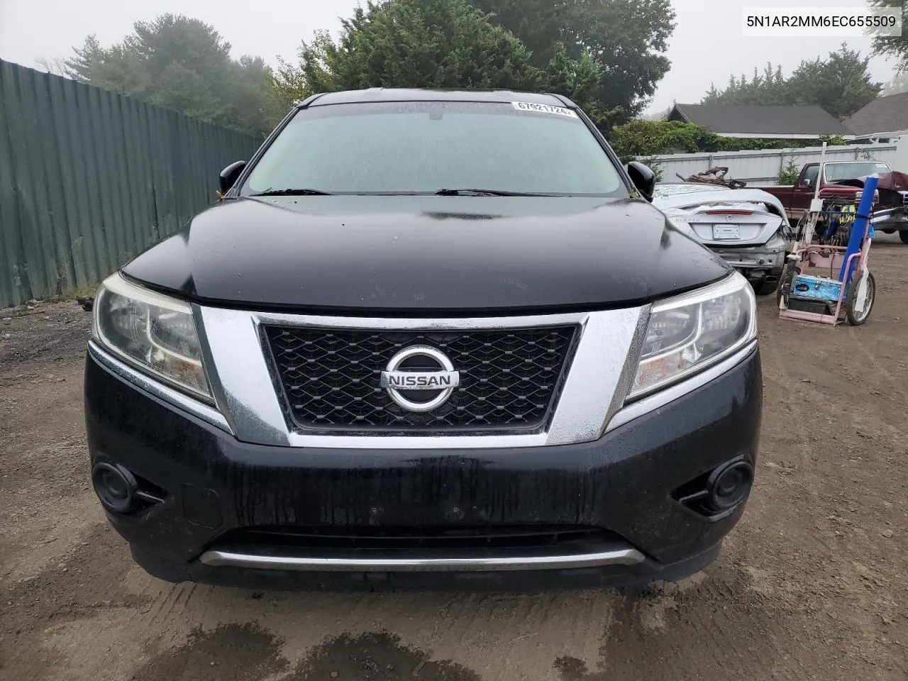 2014 Nissan Pathfinder S VIN: 5N1AR2MM6EC655509 Lot: 67921724