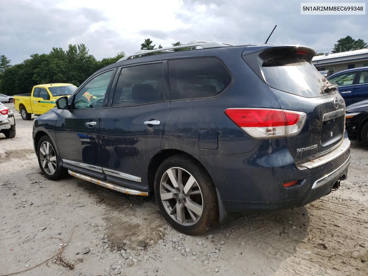 2014 Nissan Pathfinder S VIN: 5N1AR2MM8EC699348 Lot: 68317894