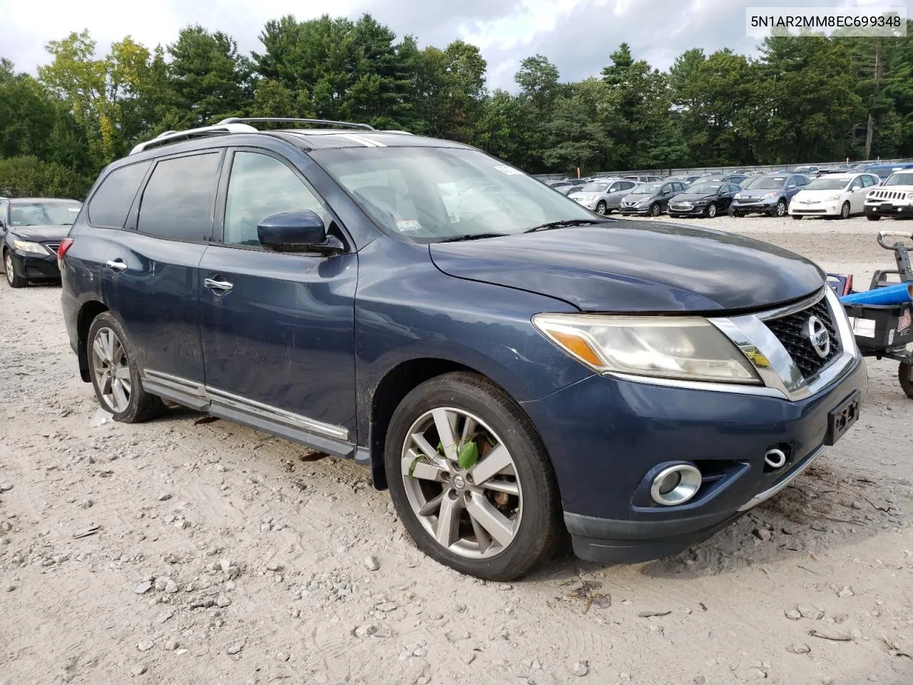 2014 Nissan Pathfinder S VIN: 5N1AR2MM8EC699348 Lot: 68317894