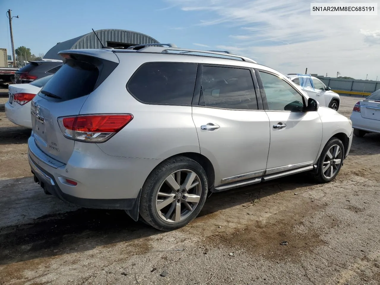 2014 Nissan Pathfinder S VIN: 5N1AR2MM8EC685191 Lot: 68454184