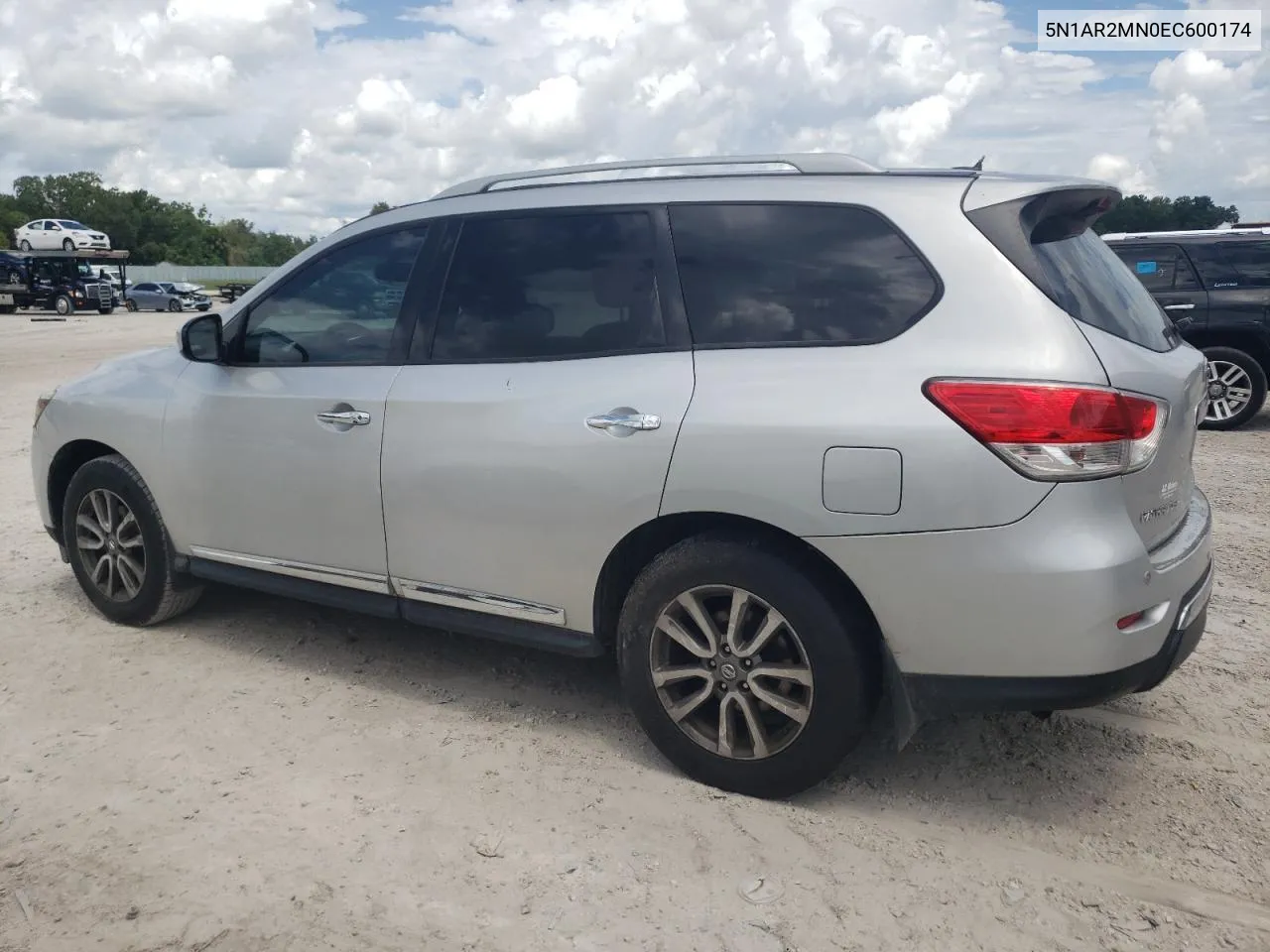 2014 Nissan Pathfinder S VIN: 5N1AR2MN0EC600174 Lot: 68677084