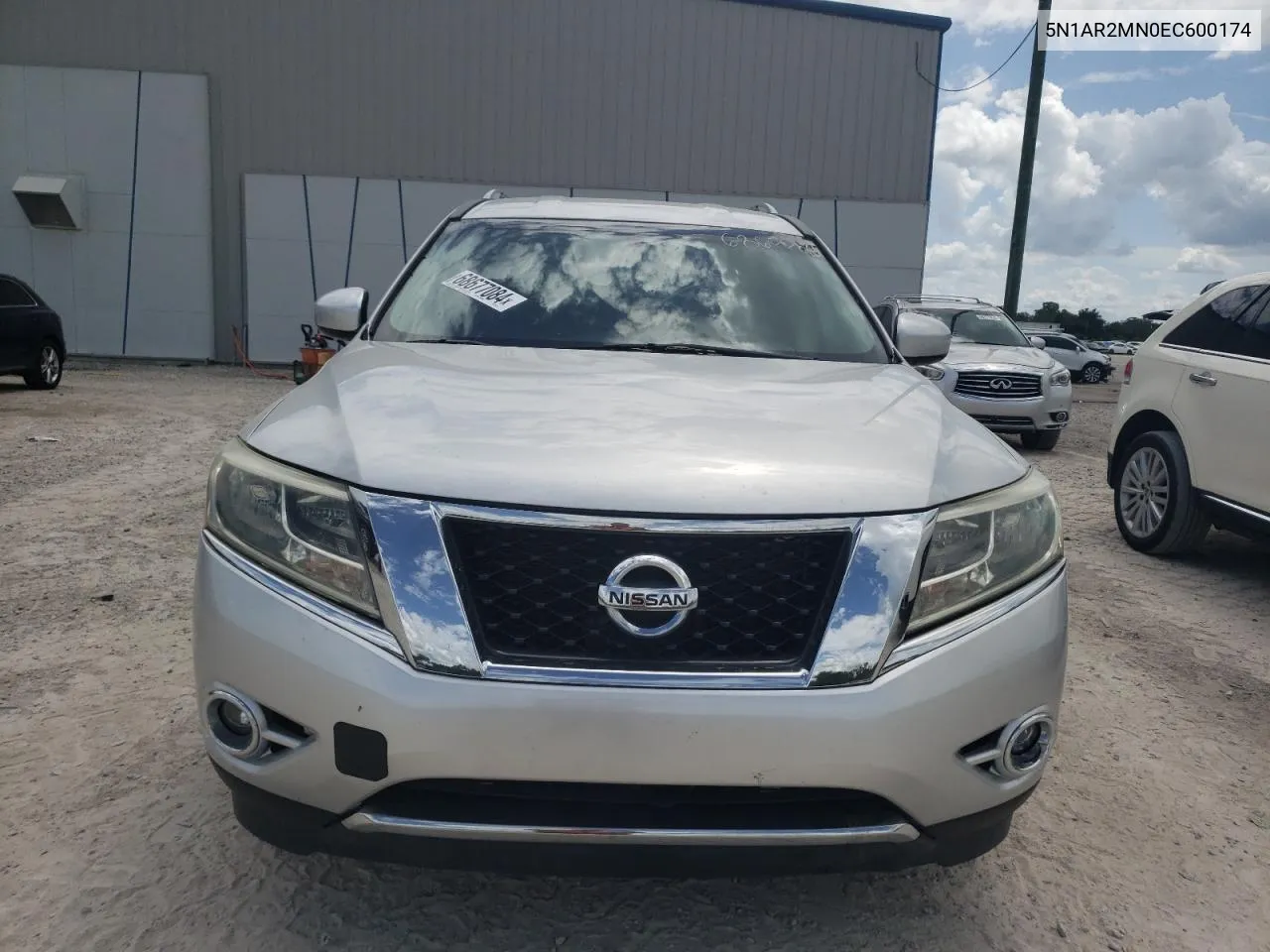 2014 Nissan Pathfinder S VIN: 5N1AR2MN0EC600174 Lot: 68677084