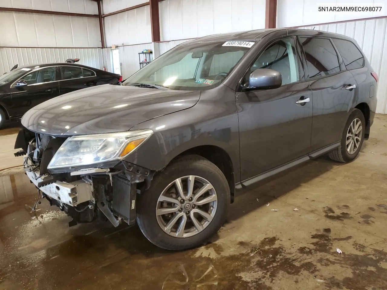 2014 Nissan Pathfinder S VIN: 5N1AR2MM9EC698077 Lot: 68879014