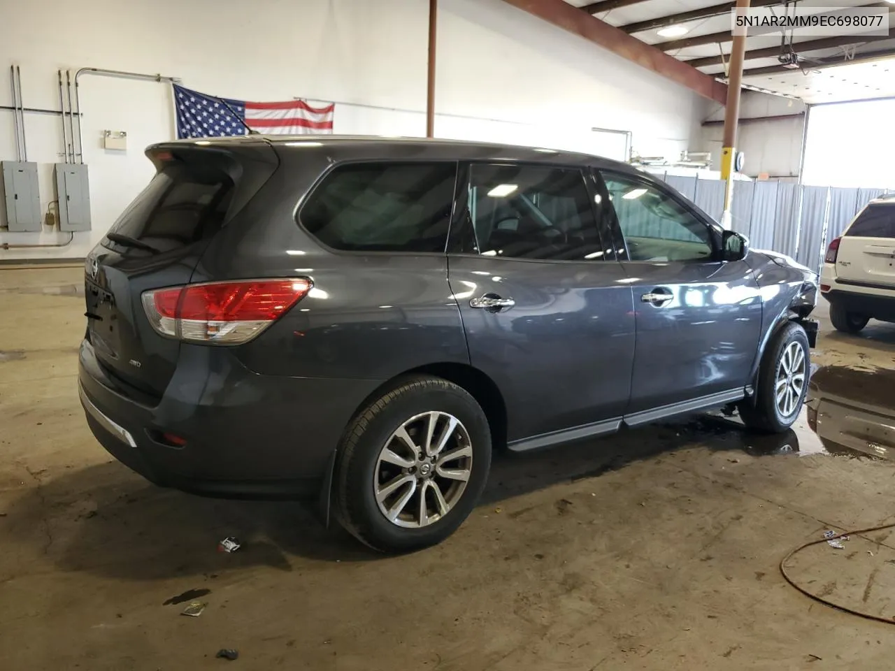 2014 Nissan Pathfinder S VIN: 5N1AR2MM9EC698077 Lot: 68879014