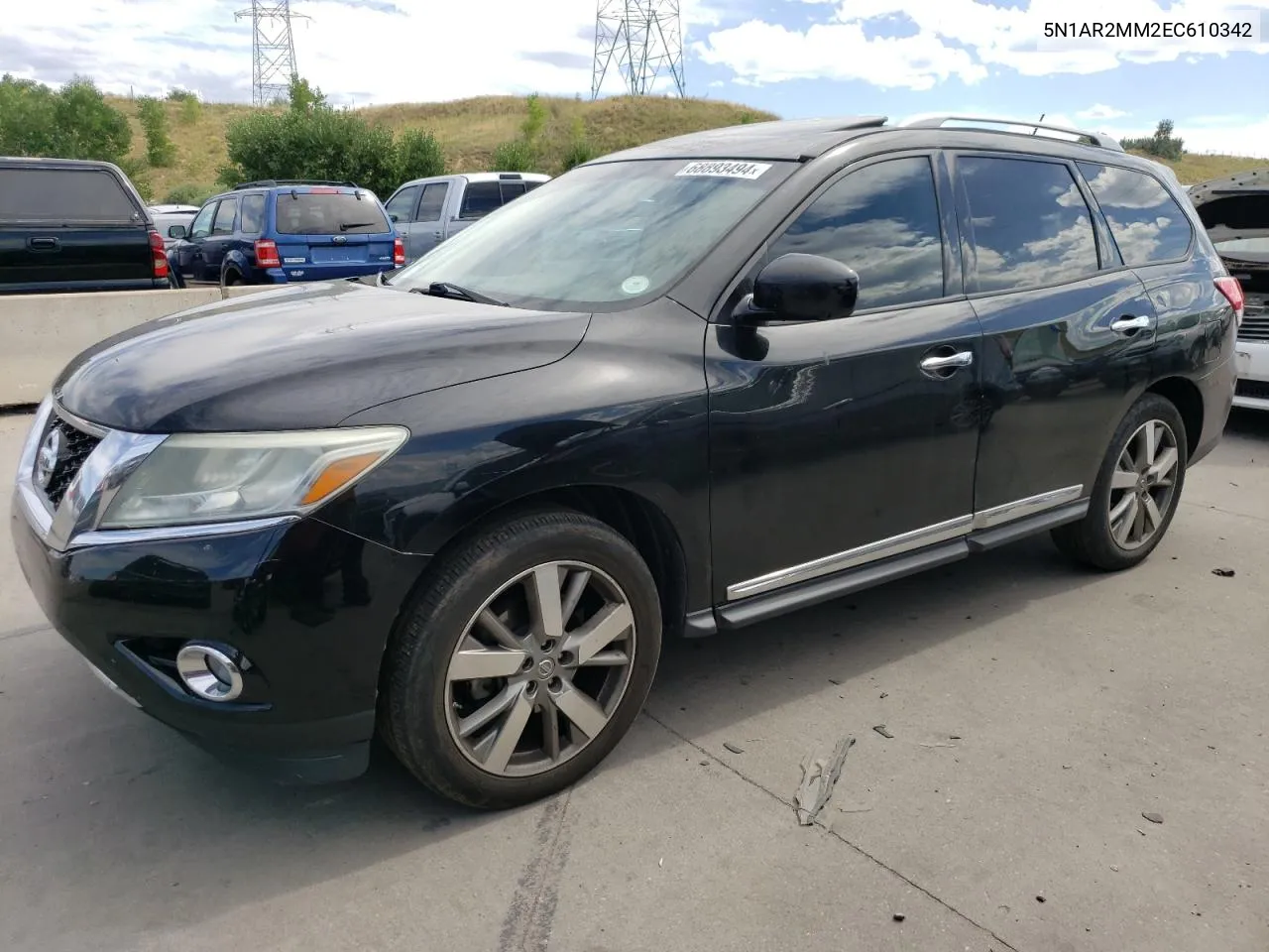 2014 Nissan Pathfinder S VIN: 5N1AR2MM2EC610342 Lot: 68893494