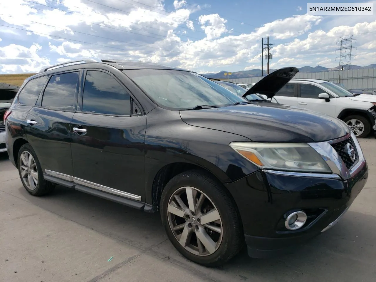 2014 Nissan Pathfinder S VIN: 5N1AR2MM2EC610342 Lot: 68893494