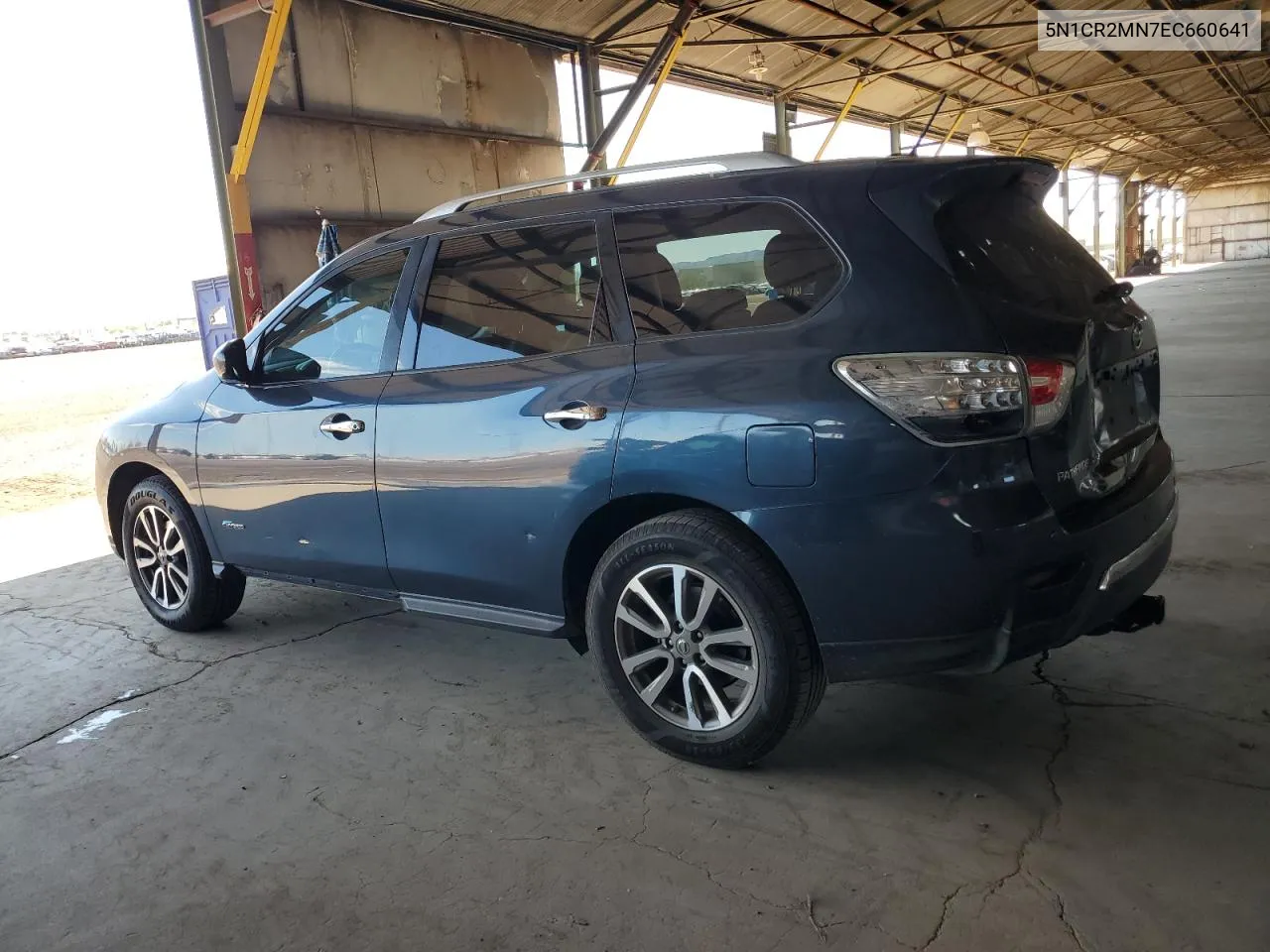 2014 Nissan Pathfinder Sv Hybrid VIN: 5N1CR2MN7EC660641 Lot: 68944174