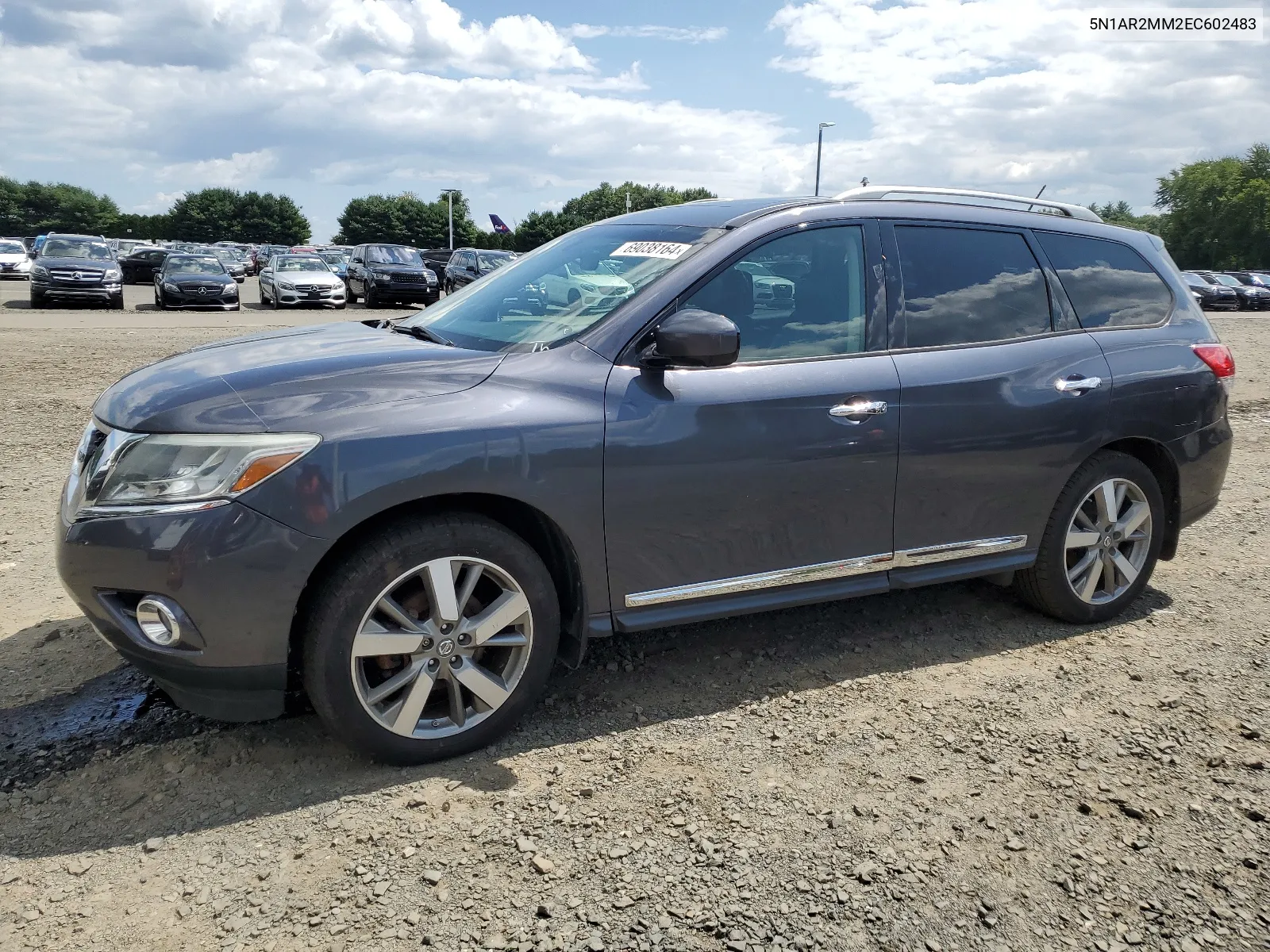 2014 Nissan Pathfinder S VIN: 5N1AR2MM2EC602483 Lot: 69038164