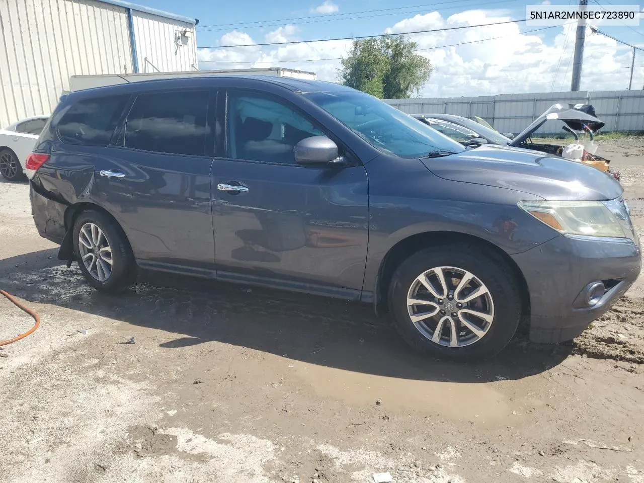 5N1AR2MN5EC723890 2014 Nissan Pathfinder S