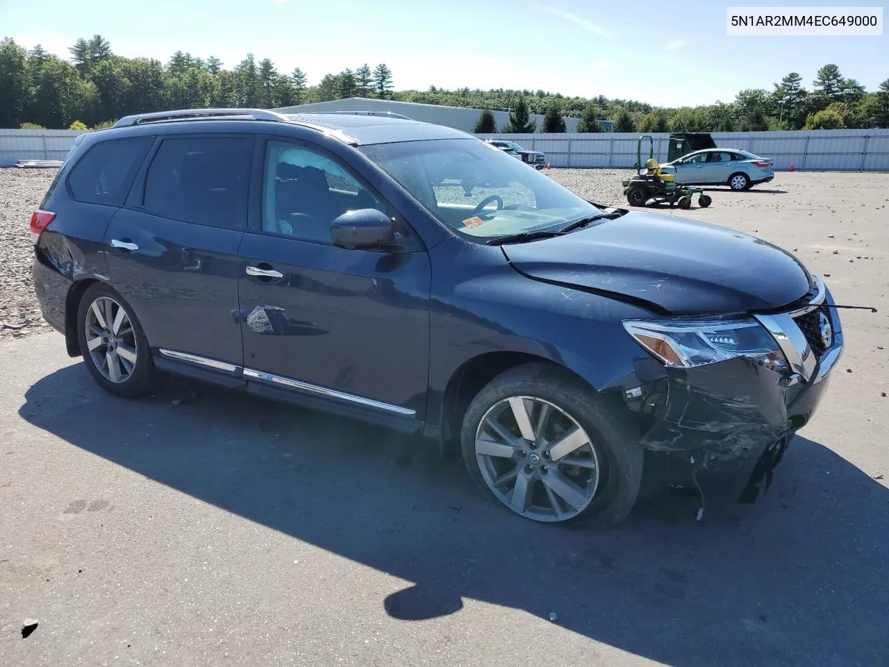 5N1AR2MM4EC649000 2014 Nissan Pathfinder S