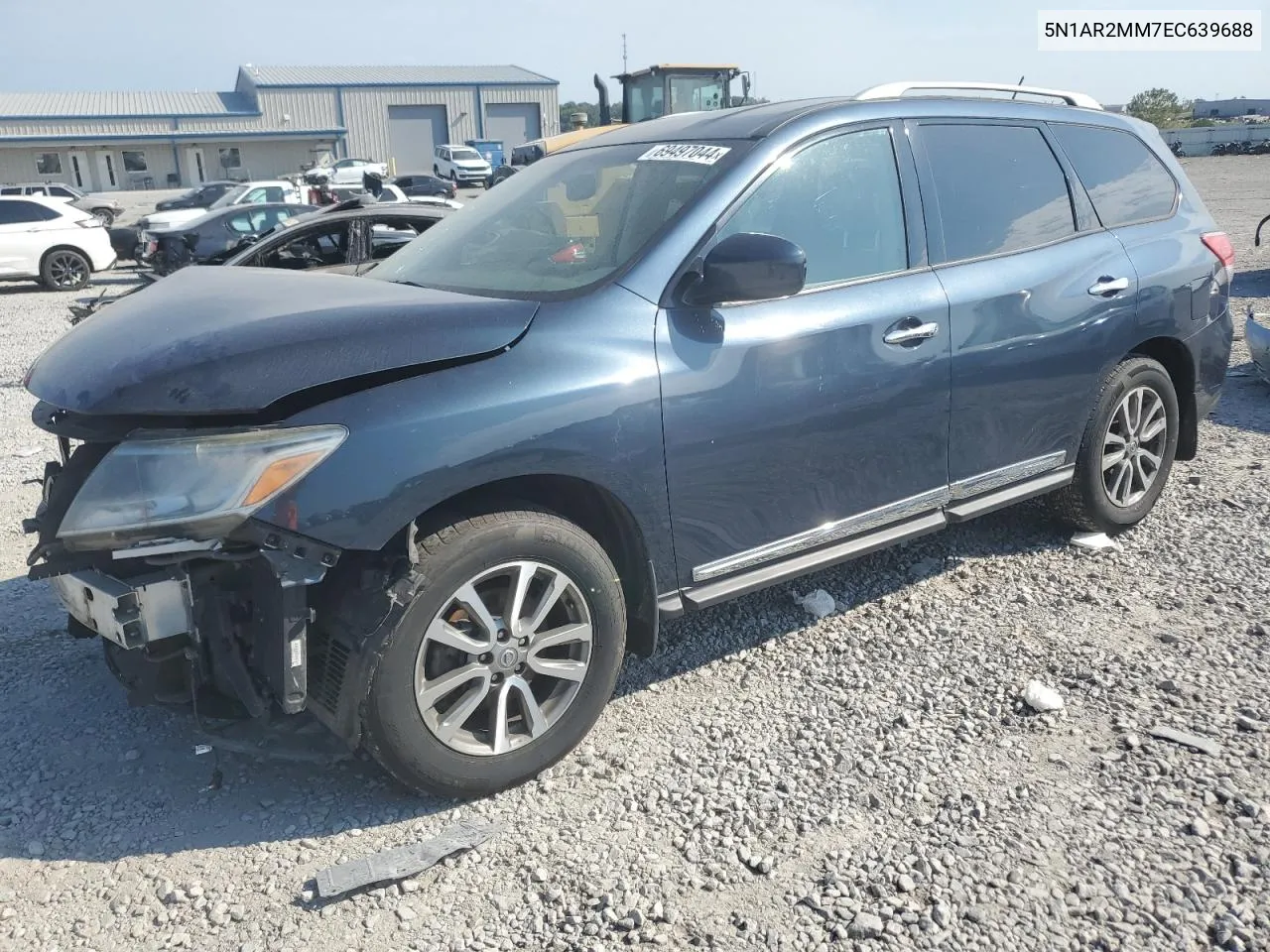 2014 Nissan Pathfinder S VIN: 5N1AR2MM7EC639688 Lot: 69497044