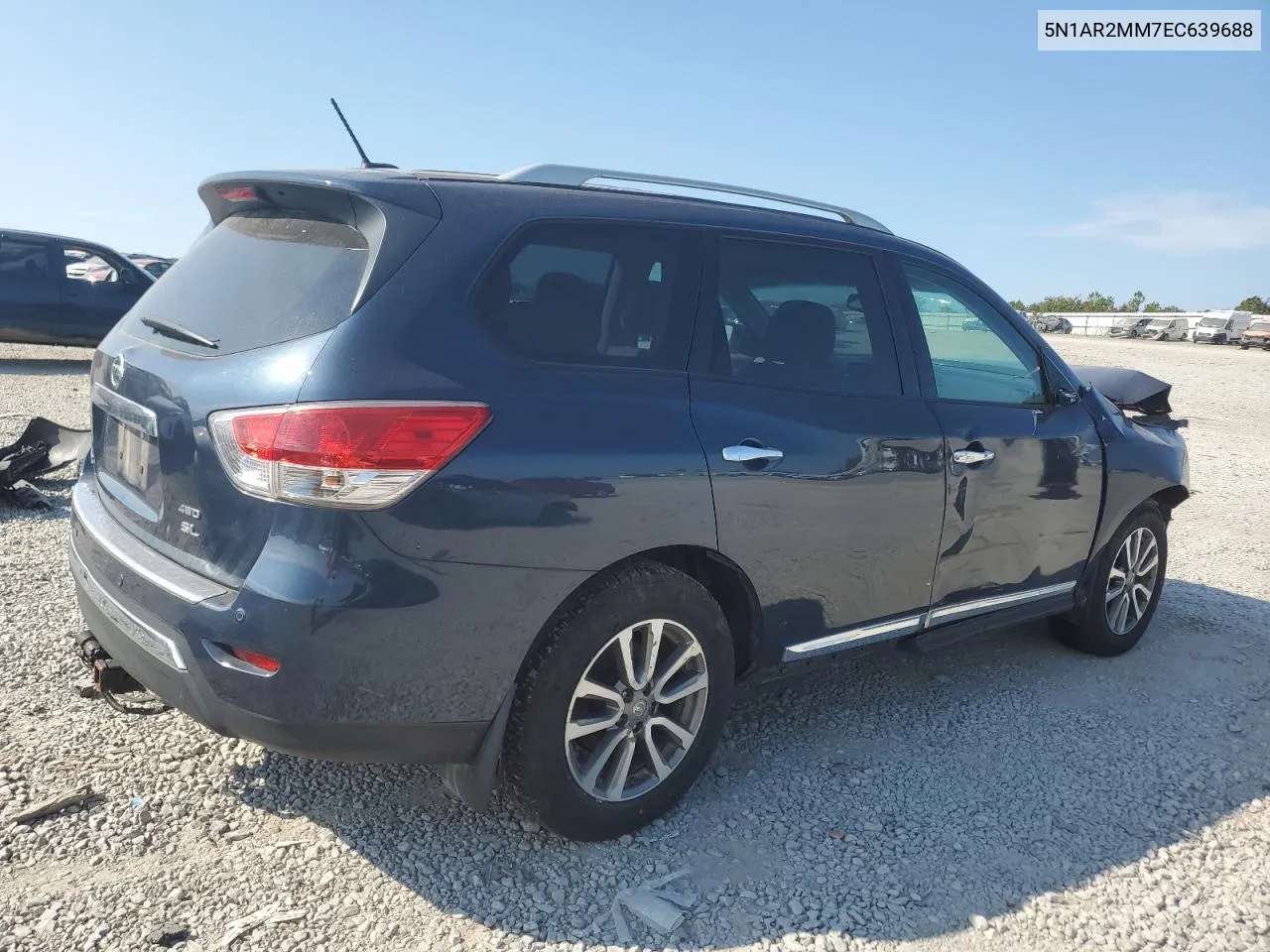 2014 Nissan Pathfinder S VIN: 5N1AR2MM7EC639688 Lot: 69497044