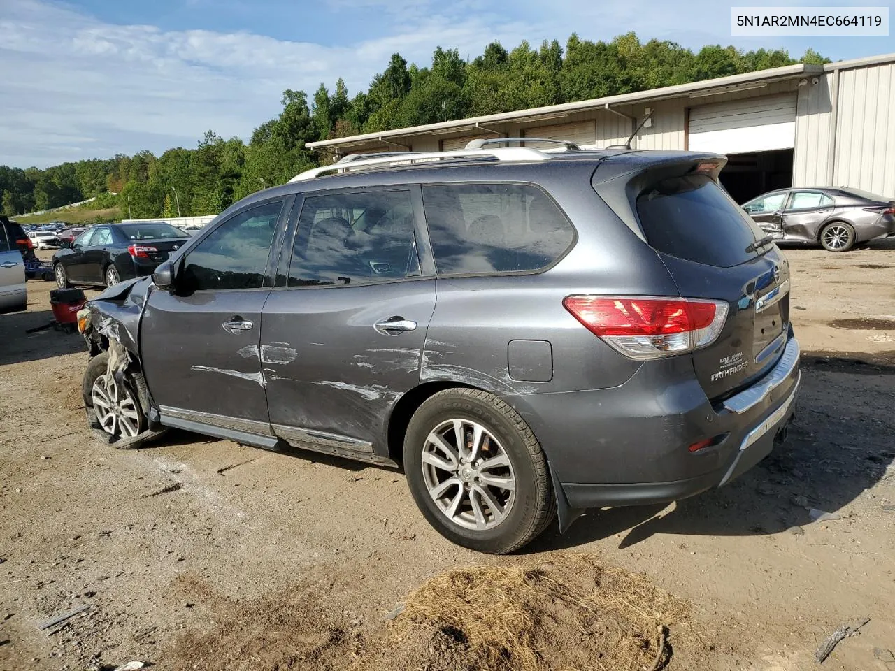 2014 Nissan Pathfinder S VIN: 5N1AR2MN4EC664119 Lot: 69584014