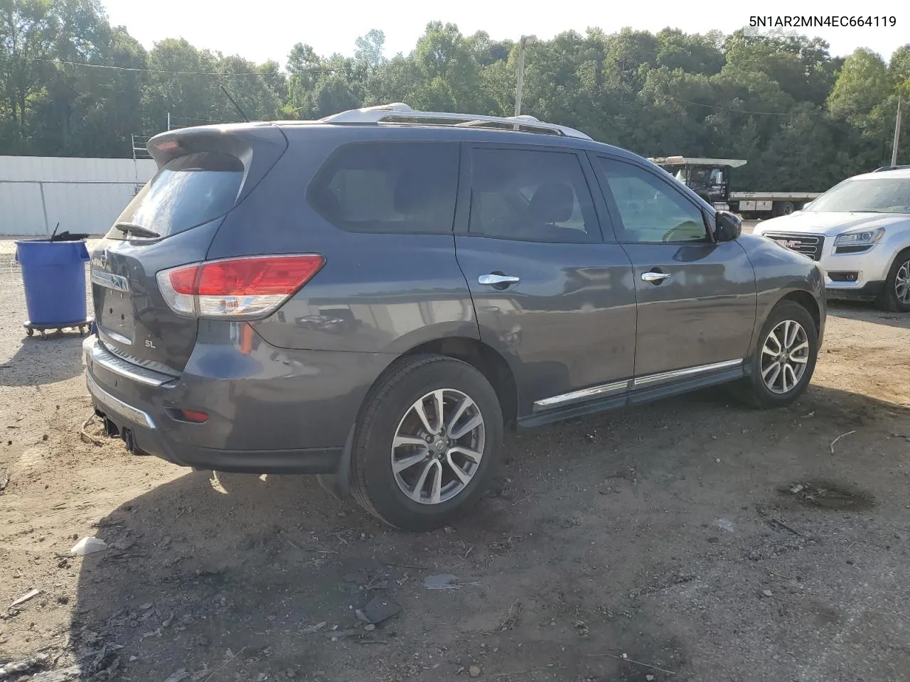 2014 Nissan Pathfinder S VIN: 5N1AR2MN4EC664119 Lot: 69584014