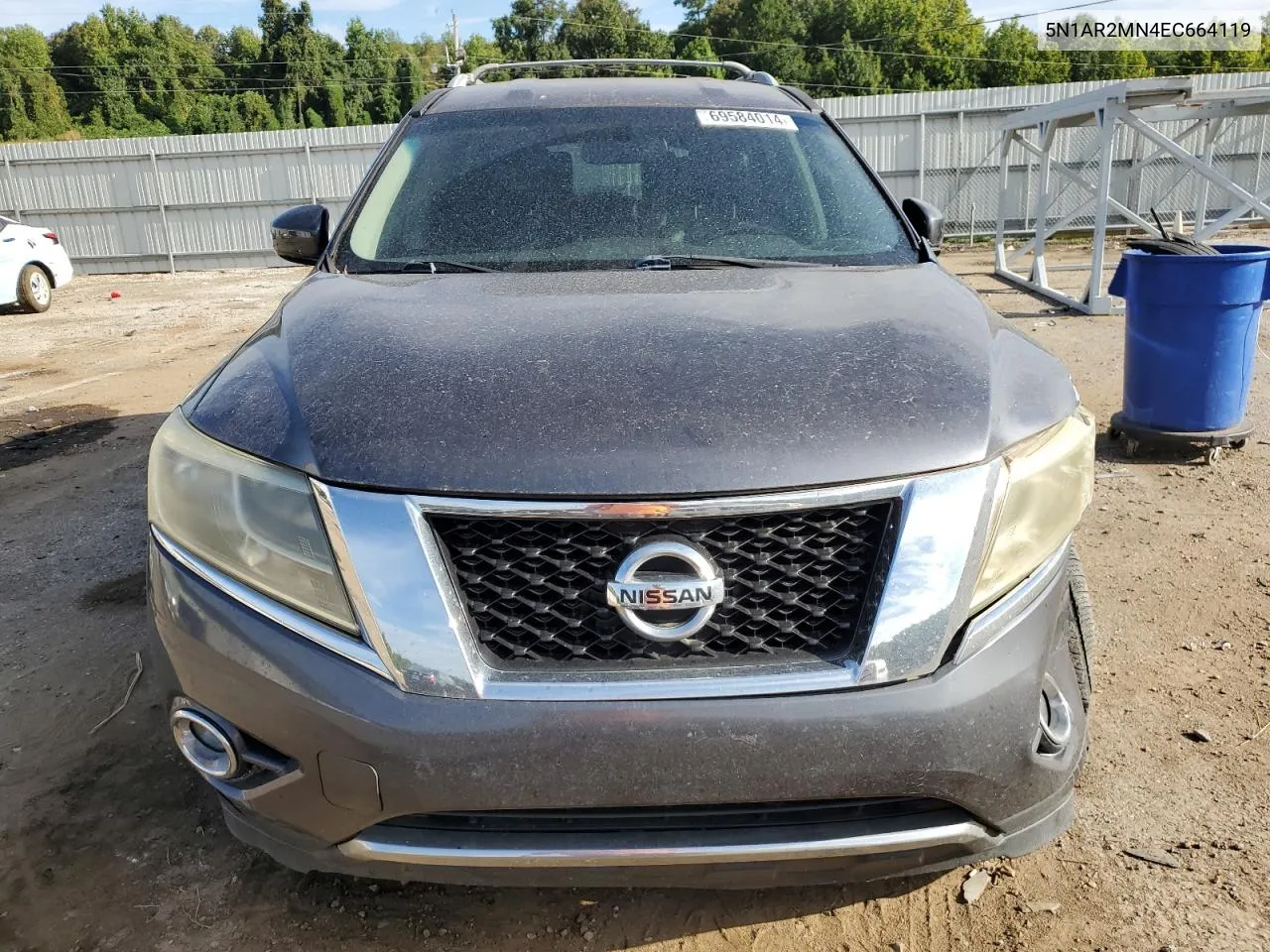 5N1AR2MN4EC664119 2014 Nissan Pathfinder S