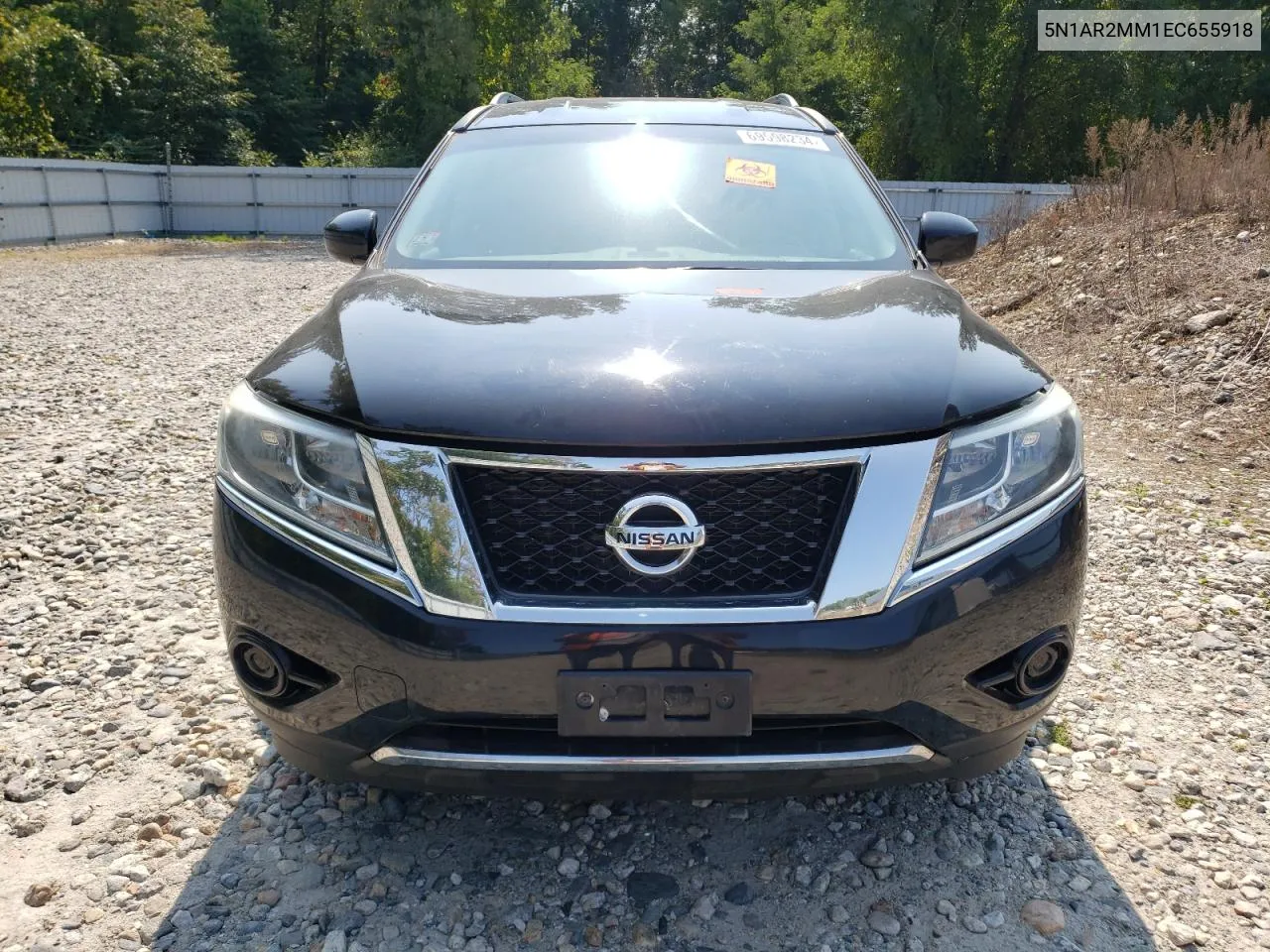 2014 Nissan Pathfinder S VIN: 5N1AR2MM1EC655918 Lot: 69598234