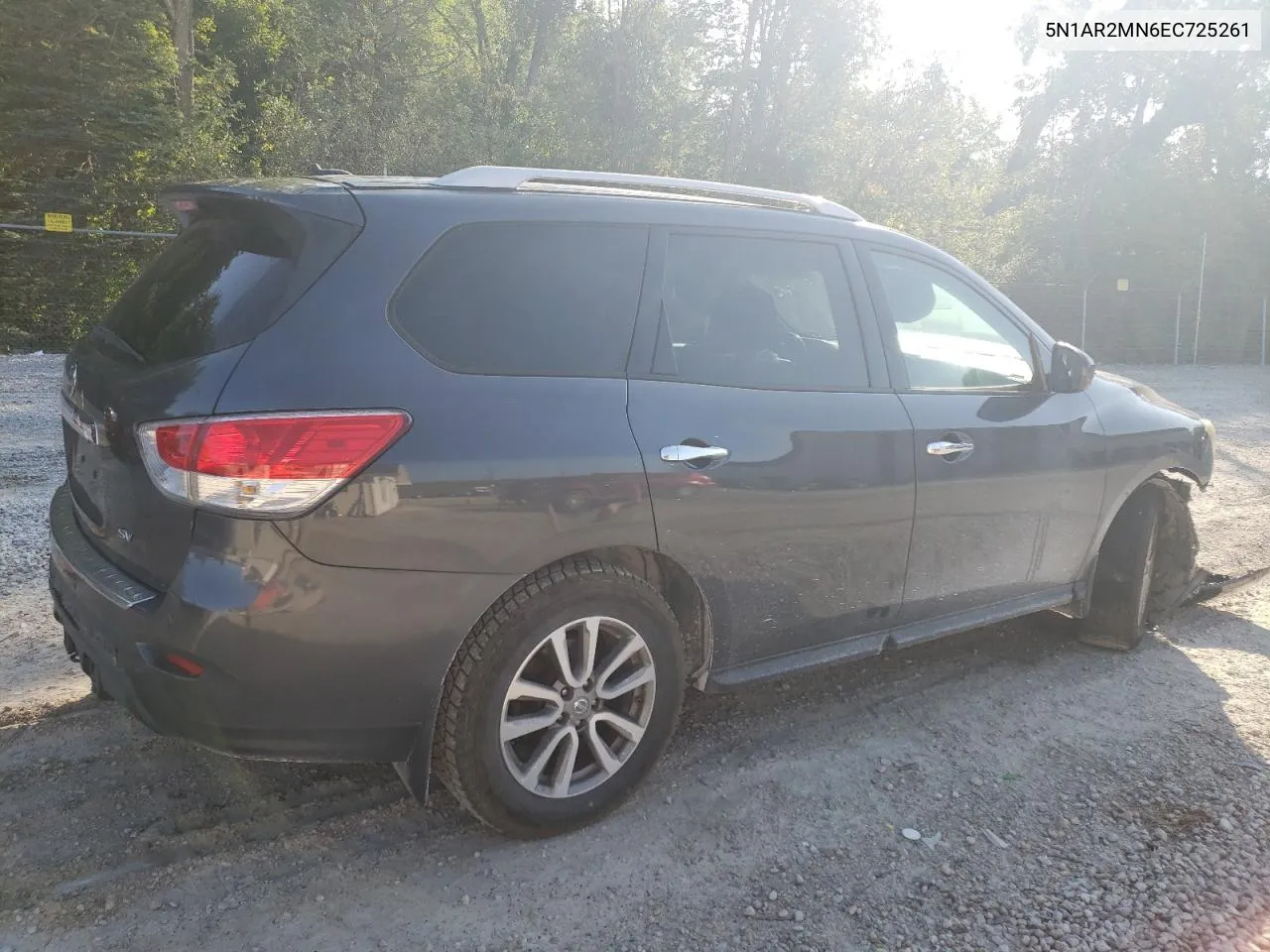 2014 Nissan Pathfinder S VIN: 5N1AR2MN6EC725261 Lot: 69661414