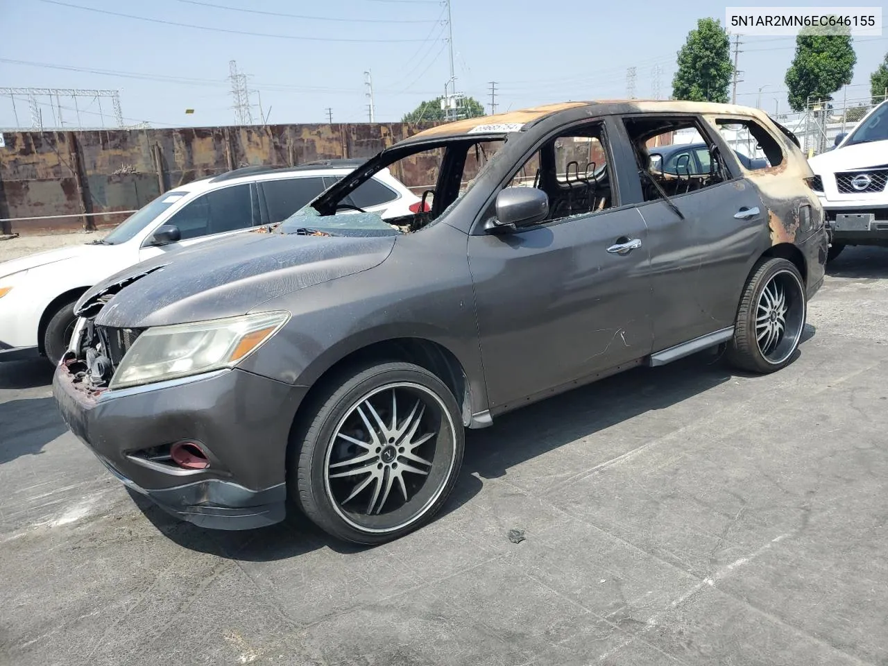 2014 Nissan Pathfinder S VIN: 5N1AR2MN6EC646155 Lot: 69685754