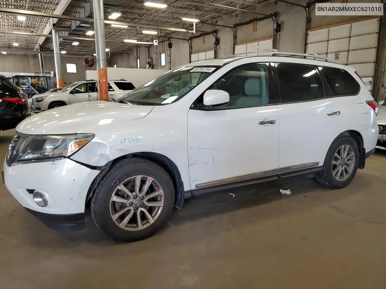 2014 Nissan Pathfinder S VIN: 5N1AR2MMXEC621010 Lot: 69750754