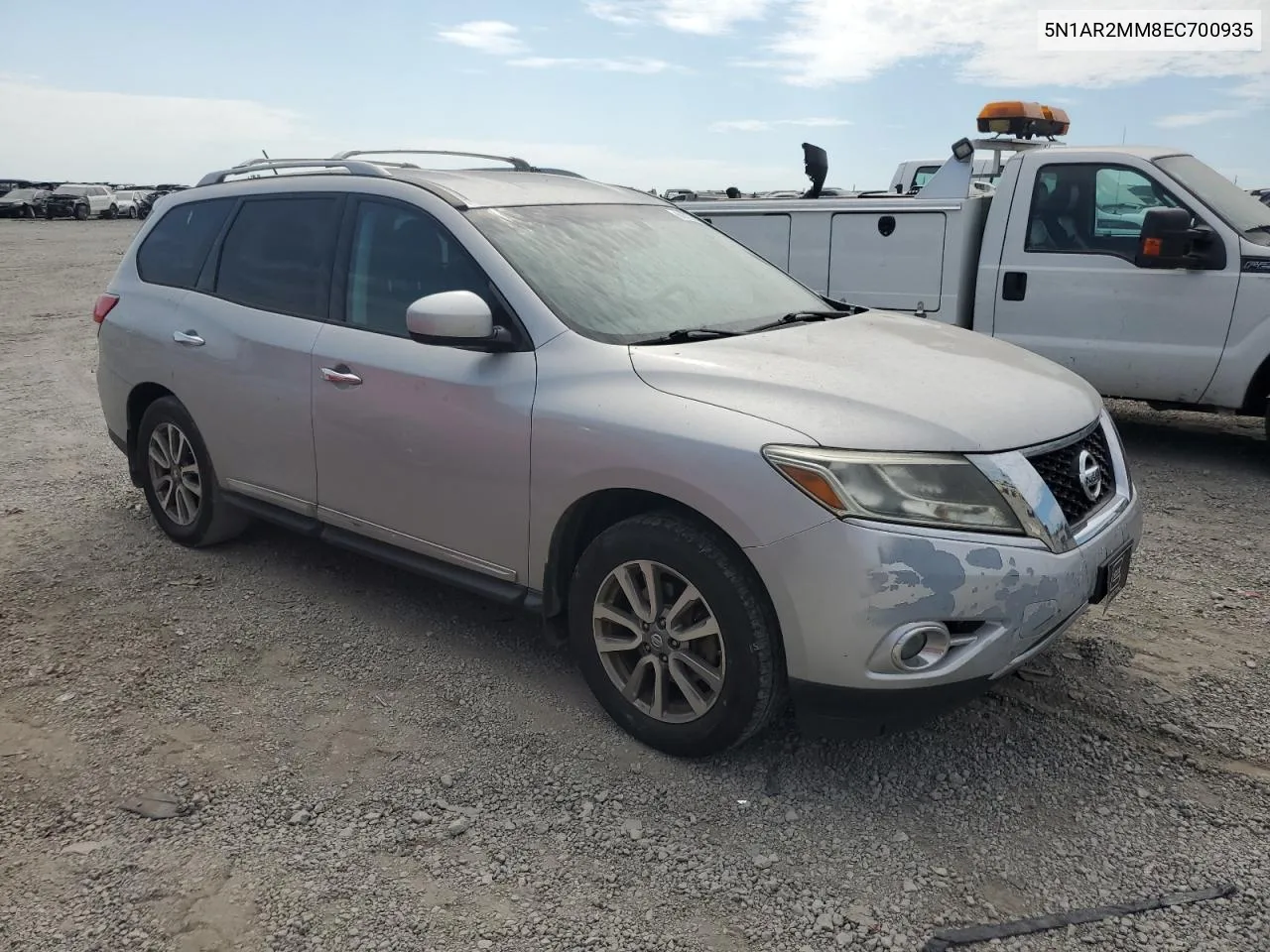 2014 Nissan Pathfinder S VIN: 5N1AR2MM8EC700935 Lot: 69793194