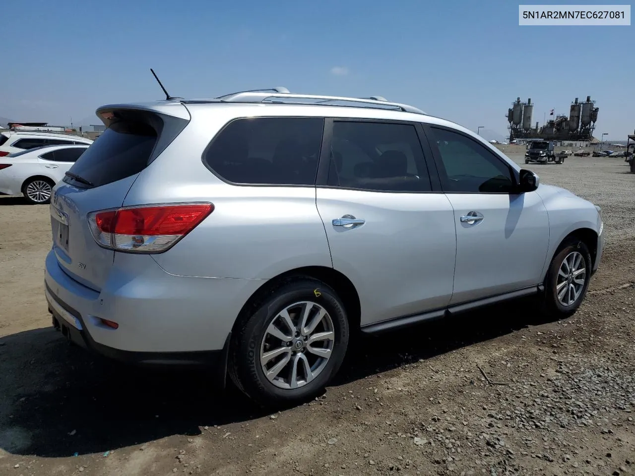 2014 Nissan Pathfinder S VIN: 5N1AR2MN7EC627081 Lot: 69813454