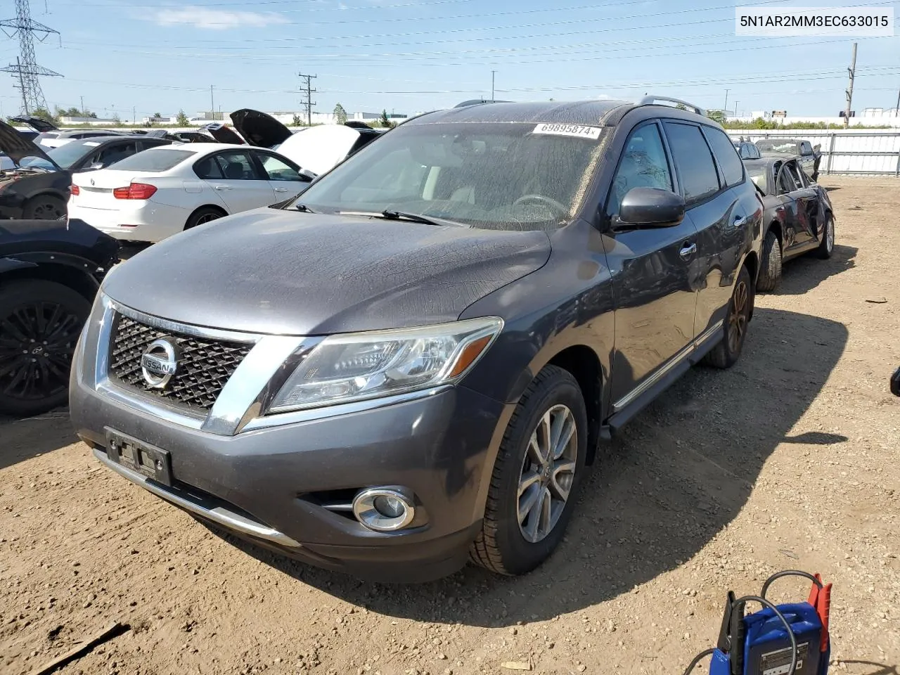 5N1AR2MM3EC633015 2014 Nissan Pathfinder S