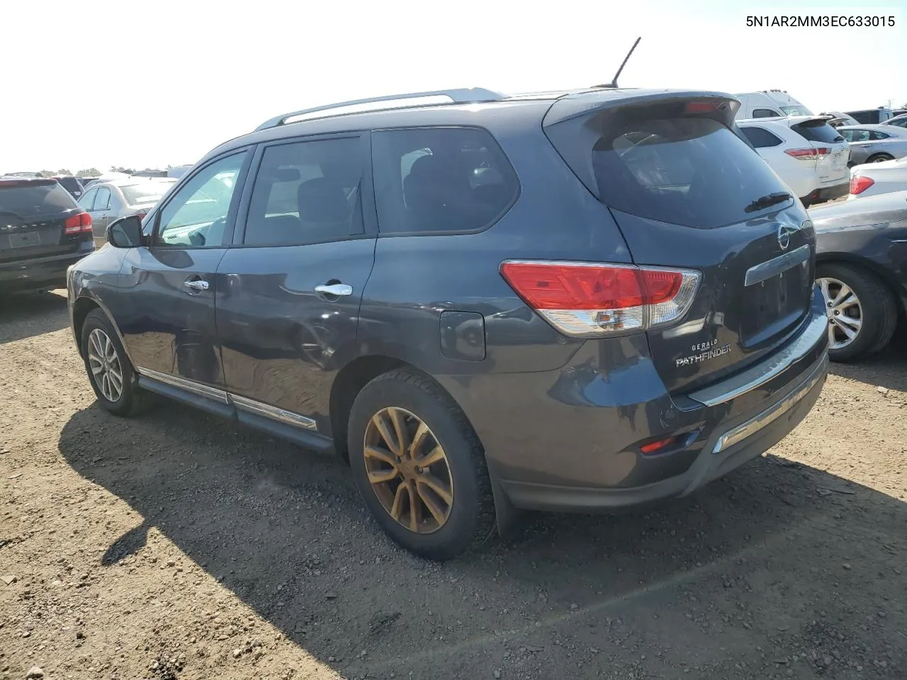 5N1AR2MM3EC633015 2014 Nissan Pathfinder S