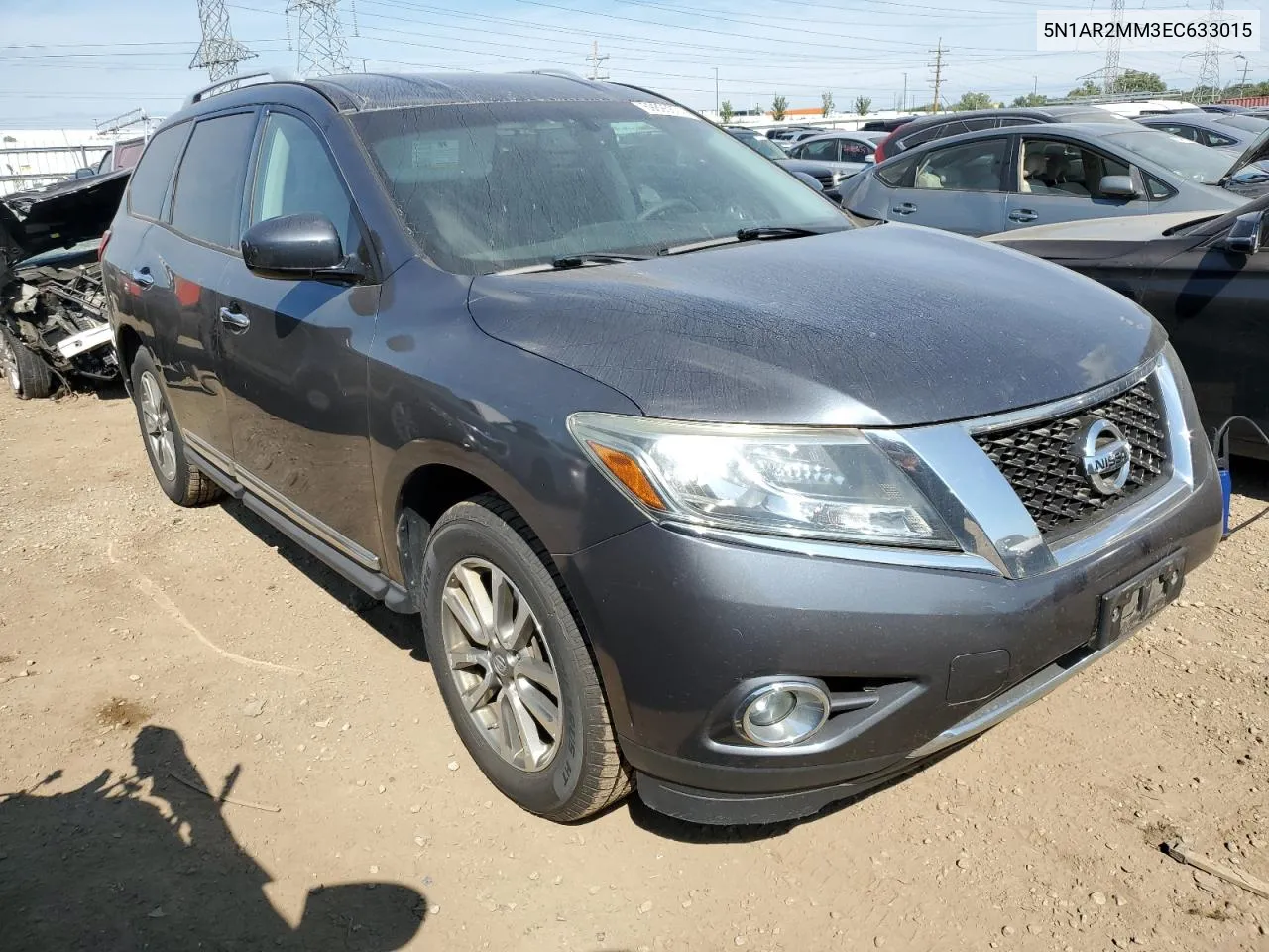 5N1AR2MM3EC633015 2014 Nissan Pathfinder S