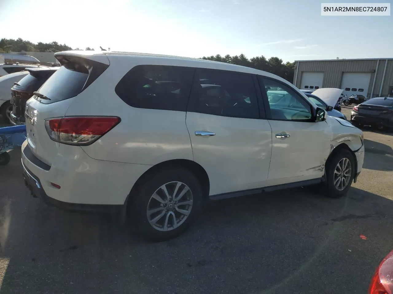 5N1AR2MN8EC724807 2014 Nissan Pathfinder S