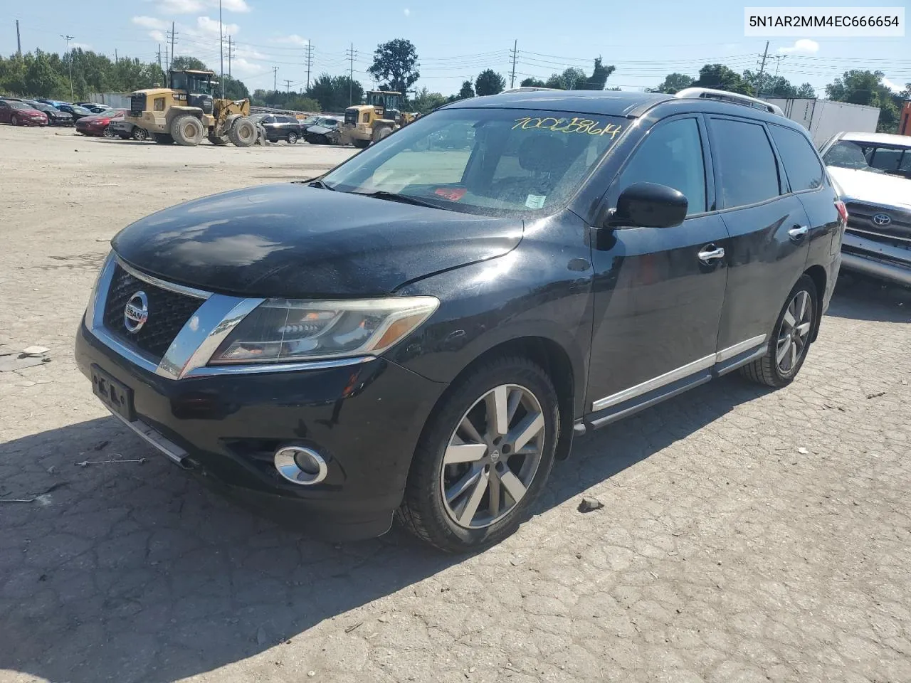 2014 Nissan Pathfinder S VIN: 5N1AR2MM4EC666654 Lot: 70058614