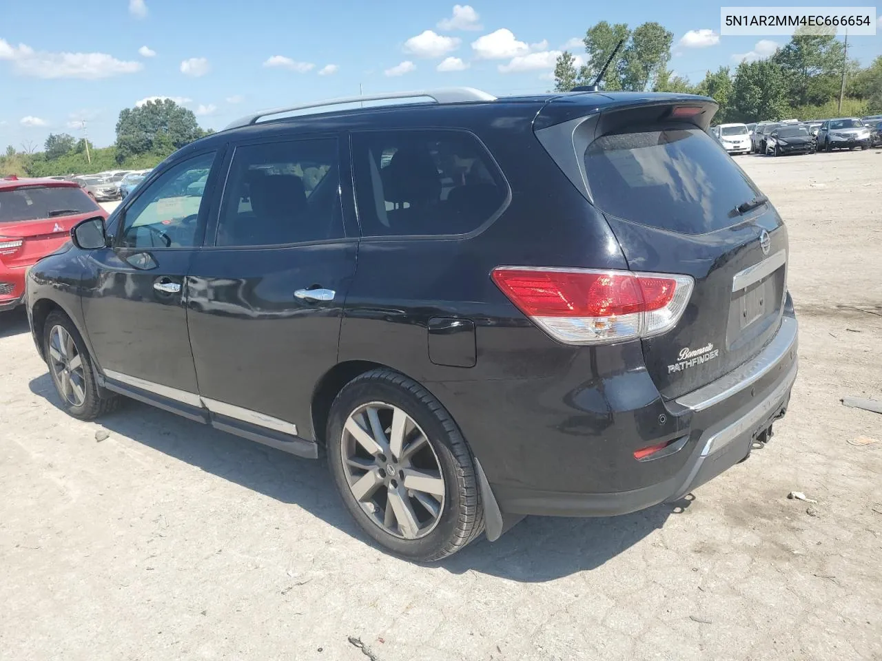 2014 Nissan Pathfinder S VIN: 5N1AR2MM4EC666654 Lot: 70058614