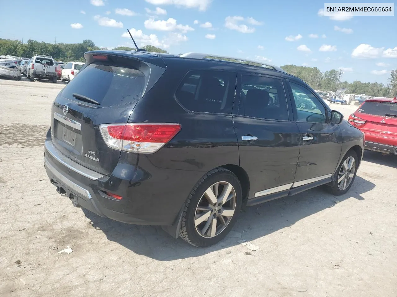 2014 Nissan Pathfinder S VIN: 5N1AR2MM4EC666654 Lot: 70058614