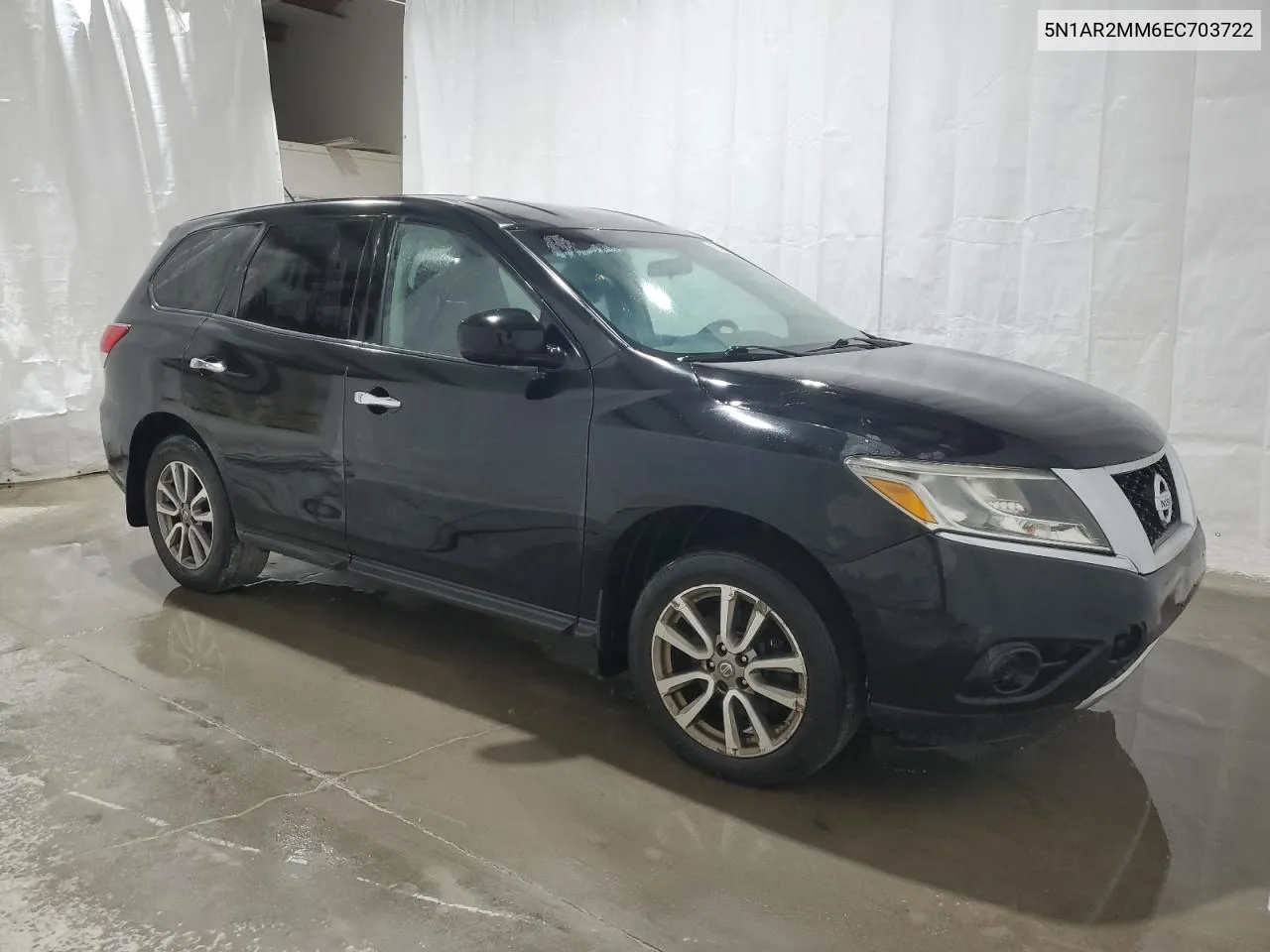 2014 Nissan Pathfinder S VIN: 5N1AR2MM6EC703722 Lot: 70209884