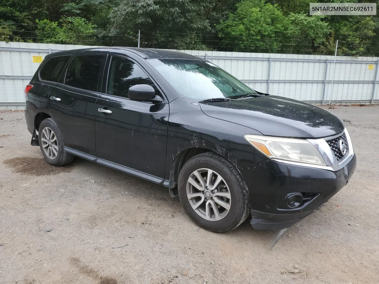 2014 Nissan Pathfinder S VIN: 5N1AR2MN5EC692611 Lot: 70324984