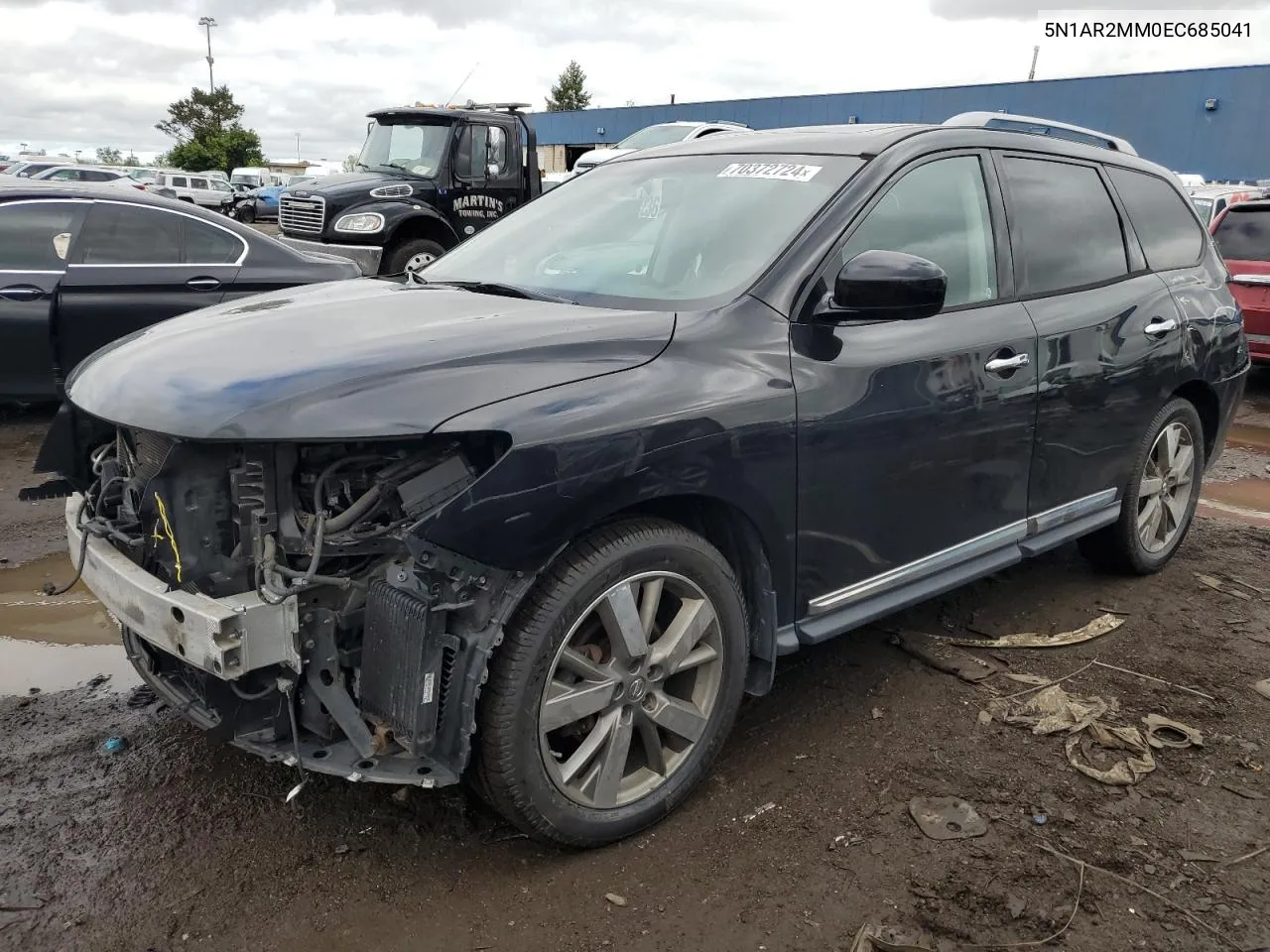 5N1AR2MM0EC685041 2014 Nissan Pathfinder S