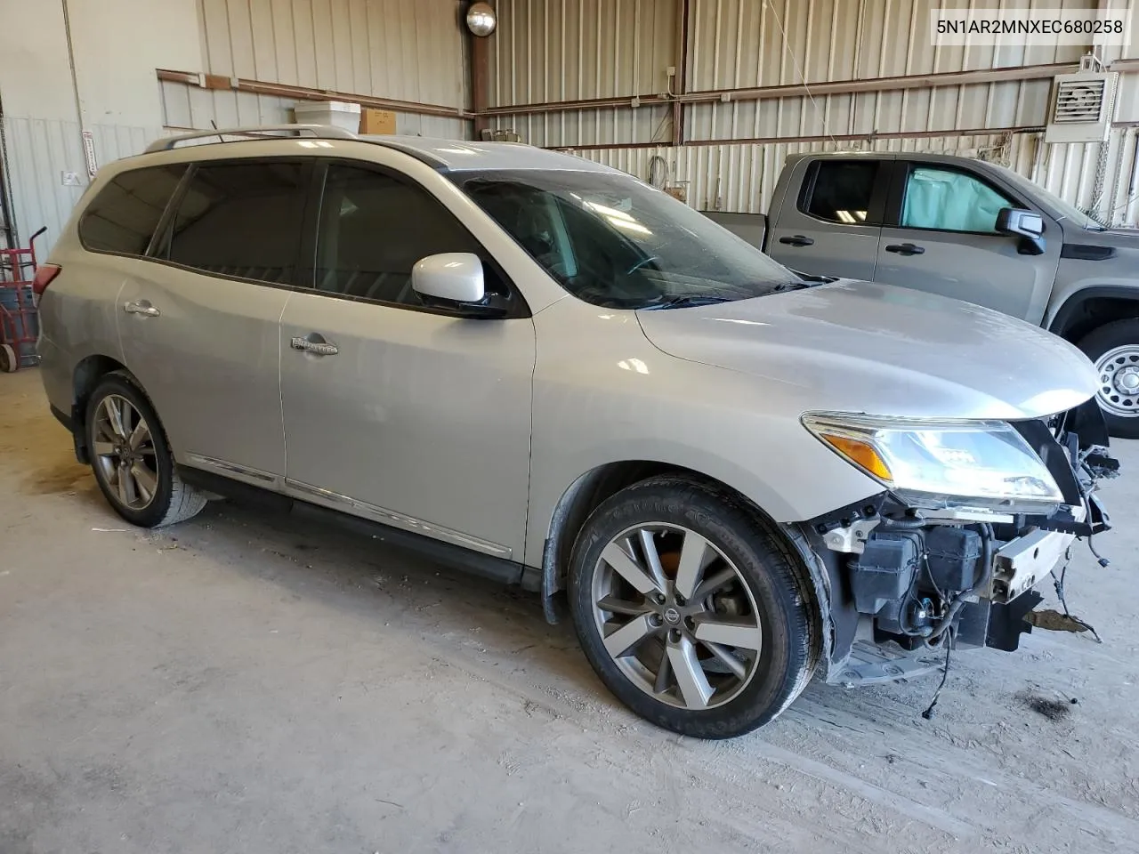 2014 Nissan Pathfinder S VIN: 5N1AR2MNXEC680258 Lot: 70509174