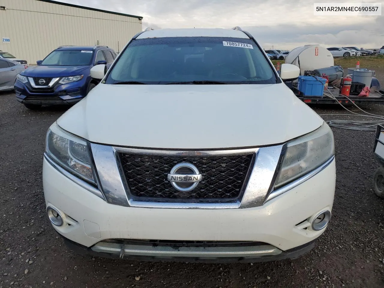 2014 Nissan Pathfinder S VIN: 5N1AR2MN4EC690557 Lot: 70857724