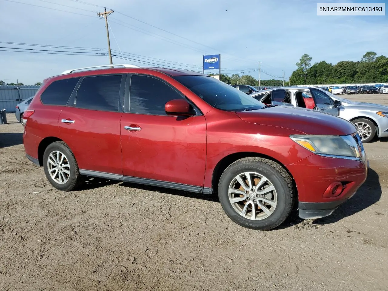 2014 Nissan Pathfinder S VIN: 5N1AR2MN4EC613493 Lot: 70870044