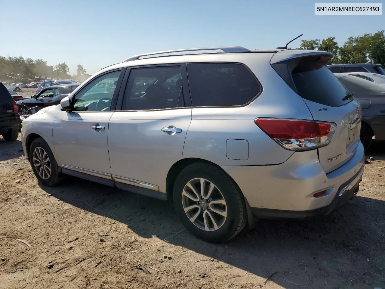 2014 Nissan Pathfinder S VIN: 5N1AR2MN8EC627493 Lot: 70912804