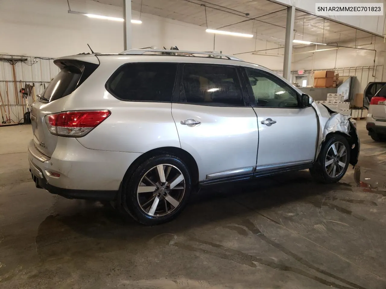 2014 Nissan Pathfinder S VIN: 5N1AR2MM2EC701823 Lot: 71031484