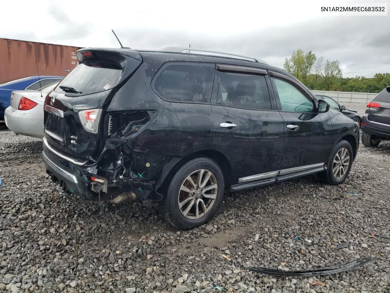 2014 Nissan Pathfinder S VIN: 5N1AR2MM9EC683532 Lot: 71086074